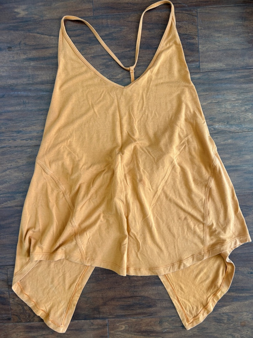 lululemon athletica Ochre V-Neck Strappy Tank
